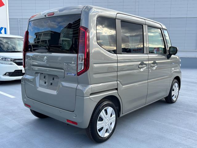 スペーシア HYBRID G 社用車 全方位カメラ メーカーナビゲーション Bluetooth オートライト 前後障害物センサー アイドリングストップ 衝突軽減ブレーキ 車線逸脱防止システム スズキ認定中古車 全国保証(7枚目)