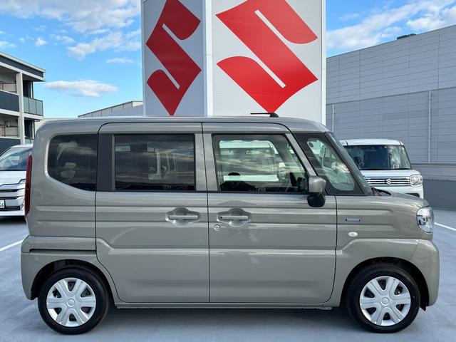 スペーシア HYBRID G 社用車 全方位カメラ メーカーナビゲーション Bluetooth オートライト 前後障害物センサー アイドリングストップ 衝突軽減ブレーキ 車線逸脱防止システム スズキ認定中古車 全国保証(8枚目)