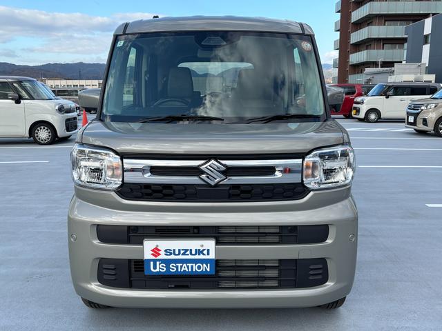 スペーシア HYBRID G 社用車 全方位カメラ メーカーナビゲーション Bluetooth オートライト 前後障害物センサー アイドリングストップ 衝突軽減ブレーキ 車線逸脱防止システム スズキ認定中古車 全国保証(10枚目)