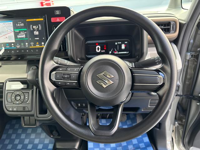 スペーシア HYBRID G 社用車 全方位カメラ メーカーナビゲーション Bluetooth オートライト 前後障害物センサー アイドリングストップ 衝突軽減ブレーキ 車線逸脱防止システム スズキ認定中古車 全国保証(20枚目)