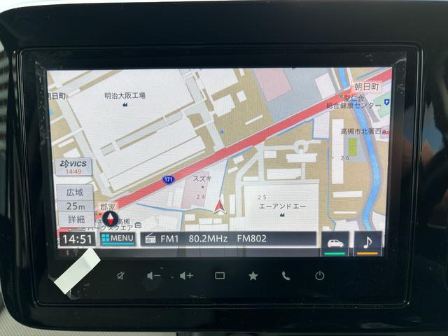 スペーシア HYBRID G 社用車 全方位カメラ メーカーナビゲーション Bluetooth オートライト 前後障害物センサー アイドリングストップ 衝突軽減ブレーキ 車線逸脱防止システム スズキ認定中古車 全国保証(27枚目)