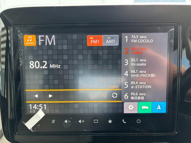 スペーシア HYBRID G 社用車 全方位カメラ メーカーナビゲーション Bluetooth オートライト 前後障害物センサー アイドリングストップ 衝突軽減ブレーキ 車線逸脱防止システム スズキ認定中古車 全国保証(28枚目)
