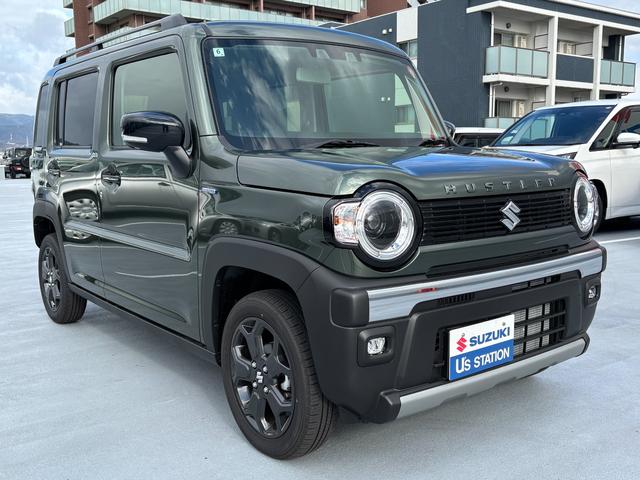 ハスラー タフワイルド　３型　／　弊社社用車　弊社社用車　アダクティブクルーズ　フロントシートヒーター　オートライト　ＬＥＤヘッドライト　ＬＥＤフォグランプ　１５インチアルミ　衝突軽減ブレーキ　車線逸脱防止システム　スズキ認定中古車　全国保証（12枚目）