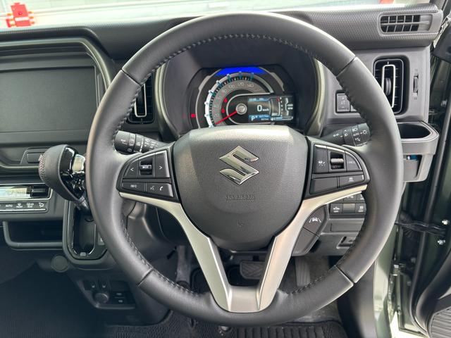 ハスラー タフワイルド　３型　／　弊社社用車　弊社社用車　アダクティブクルーズ　フロントシートヒーター　オートライト　ＬＥＤヘッドライト　ＬＥＤフォグランプ　１５インチアルミ　衝突軽減ブレーキ　車線逸脱防止システム　スズキ認定中古車　全国保証（21枚目）