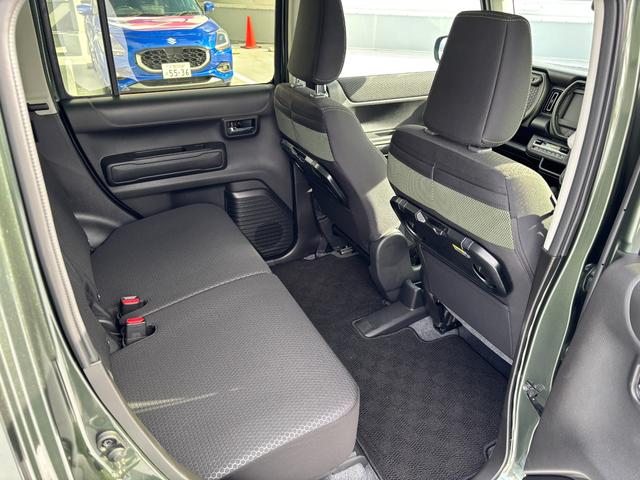 ハスラー タフワイルド　３型　／　弊社社用車　弊社社用車　アダクティブクルーズ　フロントシートヒーター　オートライト　ＬＥＤヘッドライト　ＬＥＤフォグランプ　１５インチアルミ　衝突軽減ブレーキ　車線逸脱防止システム　スズキ認定中古車　全国保証（35枚目）