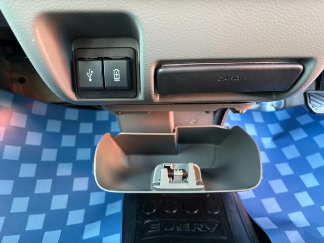 エブリイ ＪＯＩＮターボ　６型　／　弊社社用車　弊社社用車　ディスプレイオーディオ　バックカメラ　両側電動スライドドア　運転席シートヒーター　オートライト　リヤエアコン　電動格納ミラー　リモコンキー　スズキ認定中古車　全国保証（34枚目）