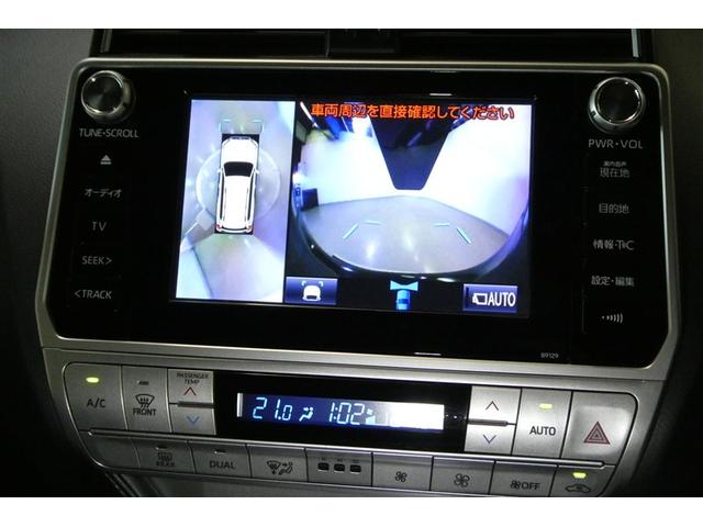 ランドクルーザープラド ＴＸ　Ｌパッケージ　リアカメラ　スマートキ　盗難防止　キーレスエントリー　ＥＴＣ装備　３列席　ＤＶＤ再生可　エアロ付き　エアコン　ＬＥＤランプ　レザー　アルミホイール　パートタイム４ＷＤ　横滑り防止システム　フルＴＶ（17枚目）