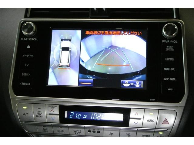 ランドクルーザープラド ＴＸ　Ｌパッケージ　リアカメラ　スマートキ　盗難防止　キーレスエントリー　ＥＴＣ装備　３列席　ＤＶＤ再生可　エアロ付き　エアコン　ＬＥＤランプ　レザー　アルミホイール　パートタイム４ＷＤ　横滑り防止システム　フルＴＶ（18枚目）