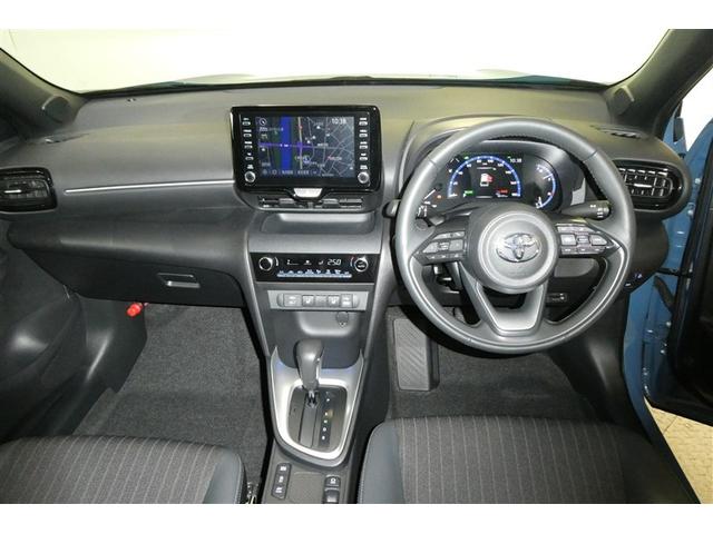 ヤリスクロス ハイブリッドZ ドライブレコーダ インテリジェントキー アルミホイル LEDライト リアカメラ クルーズコントロール 横滑り防止システム ナビTV メモリーナビゲーション 電動シ-ト パワステ オートエアコン ABS(12枚目)