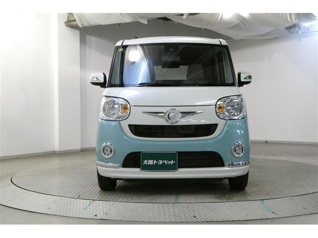 ムーヴキャンバス Ｘリミテッドメイクアップ　ＳＡＩＩ　横滑り防止システム　アイドルストップ　セキュリティ　運転席助手席エアバッグ　ナビＴＶ　キーフリーシステム　ワンセグＴＶ　オートエアコン　スマートキー　ＥＴＣ　ベンチシート　ＡＢＳ　パワーウィンドウ（2枚目）