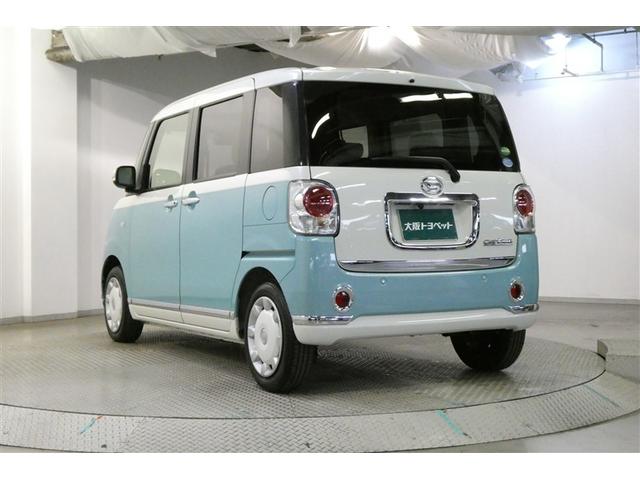 ムーヴキャンバス Ｘリミテッドメイクアップ　ＳＡＩＩ　横滑り防止システム　アイドルストップ　セキュリティ　運転席助手席エアバッグ　ナビＴＶ　キーフリーシステム　ワンセグＴＶ　オートエアコン　スマートキー　ＥＴＣ　ベンチシート　ＡＢＳ　パワーウィンドウ（7枚目）