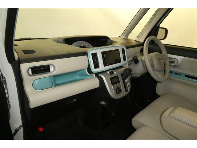 ムーヴキャンバス Ｘリミテッドメイクアップ　ＳＡＩＩ　横滑り防止システム　アイドルストップ　セキュリティ　運転席助手席エアバッグ　ナビＴＶ　キーフリーシステム　ワンセグＴＶ　オートエアコン　スマートキー　ＥＴＣ　ベンチシート　ＡＢＳ　パワーウィンドウ（12枚目）