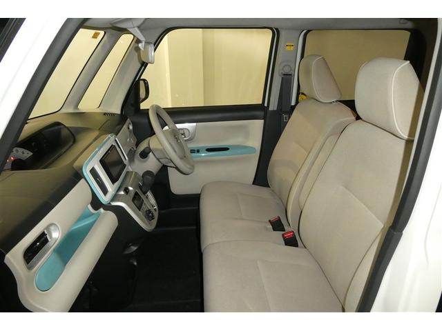 ムーヴキャンバス Ｘリミテッドメイクアップ　ＳＡＩＩ　横滑り防止システム　アイドルストップ　セキュリティ　運転席助手席エアバッグ　ナビＴＶ　キーフリーシステム　ワンセグＴＶ　オートエアコン　スマートキー　ＥＴＣ　ベンチシート　ＡＢＳ　パワーウィンドウ（13枚目）