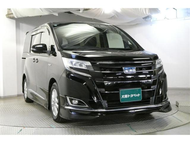 ノア ハイブリッドＧ　Ｒカメラ　スマートキー＆プッシュスタート　ＬＥＤへッドライト　地デジ　イモビライザー　Ｗエアコン　パワーウインドウ　アルミ　クルコン　エアバッグ　横滑り防止　ＤＶＤ再生機能　フルフラット　パワステ（3枚目）