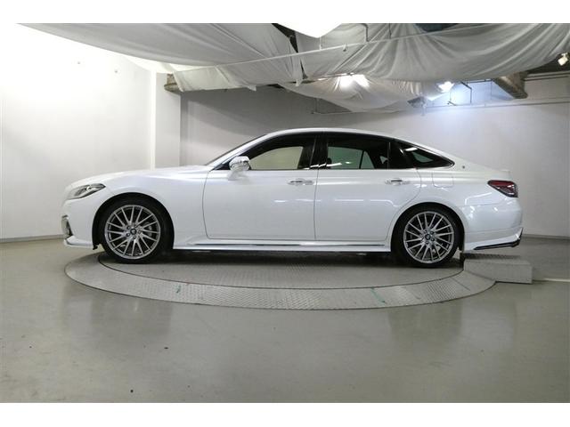 クラウンハイブリッド RSアドバンス 地デジ 衝突被害軽減装置 エアロ 黒革シート LEDヘットライト 後カメラ クルコン AC Pシート エアバッグ ナビTV セキュリティーアラーム キーフリー スマートキ パワーウィンドウ メモリナビ(4枚目)