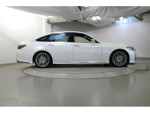 クラウンハイブリッド RSアドバンス 地デジ 衝突被害軽減装置 エアロ 黒革シート LEDヘットライト 後カメラ クルコン AC Pシート エアバッグ ナビTV セキュリティーアラーム キーフリー スマートキ パワーウィンドウ メモリナビ(5枚目)