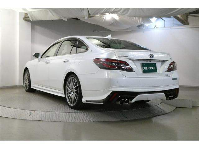 クラウンハイブリッド RSアドバンス 地デジ 衝突被害軽減装置 エアロ 黒革シート LEDヘットライト 後カメラ クルコン AC Pシート エアバッグ ナビTV セキュリティーアラーム キーフリー スマートキ パワーウィンドウ メモリナビ(6枚目)