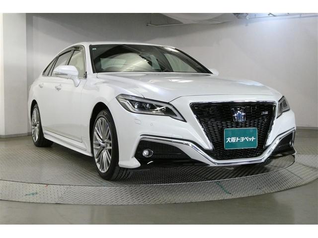 クラウンハイブリッド ＲＳ　ＬＥＤヘッドライト　クルコン　ＡＣ１００Ｖ　スマートエントリー　セキュリティーアラーム　Ｂカメラ　カーテンエアバッグ　横滑り防止　ＥＴＣ　ＴＶナビ　アルミ　ＡＵＸ　メモリーナビ　ＡＢＳ　ＰＷ　ＡＡＣ（3枚目）