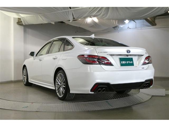 クラウンハイブリッド ＲＳ　ＬＥＤヘッドライト　クルコン　ＡＣ１００Ｖ　スマートエントリー　セキュリティーアラーム　Ｂカメラ　カーテンエアバッグ　横滑り防止　ＥＴＣ　ＴＶナビ　アルミ　ＡＵＸ　メモリーナビ　ＡＢＳ　ＰＷ　ＡＡＣ（6枚目）