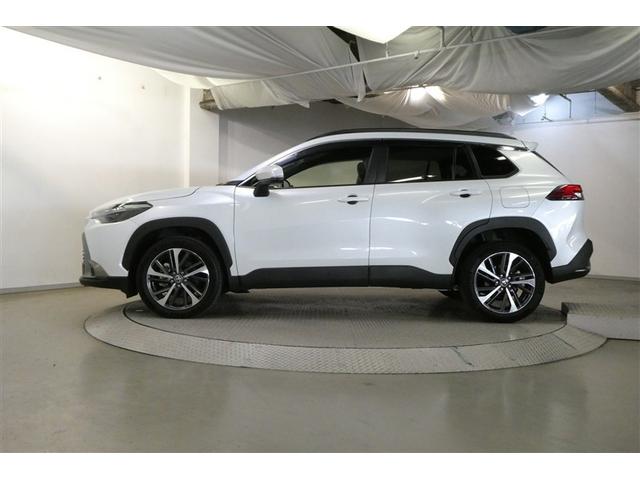 カローラクロス ハイブリッド　Ｚ　衝突軽減Ｂ　フルセグテレビ　スマキ－　半レザー　Ｂモニター　アクティブクルーズコントロール　イモビ　ＬＥＤ　ＡＣ　運転席Ｐシート　メディアプレイヤー接続　キーレス　パワステ　アルミ　エアバッグ　ＡＢＳ（4枚目）