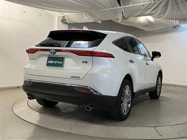 ハリアーハイブリッド Z アルミホイル リヤカメラ ドライブレコーダ 電動パワーシート Aクルコン フルセグテレビ AUX LEDライト 盗難防止装置 横滑り防止機能 ナビTV キーレス ETC付 スマートキー ABS(8枚目)