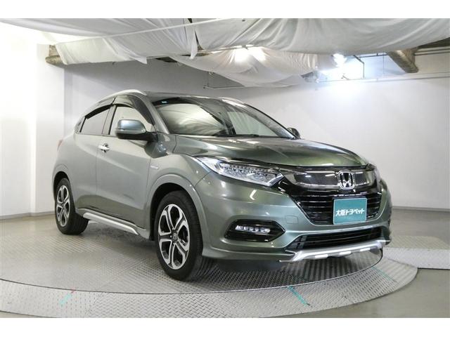 ヴェゼル ハイブリッドZ・ホンダセンシング レーダーサポート DVD再生機能 横滑り防止システム バックアイカメラ 盗難防止装置 フルセ スマ-トキ- パワーウィンド サイドエアバッグ ハーフレザーS LEDライト アルミ ETC車載器 ABS(3枚目)