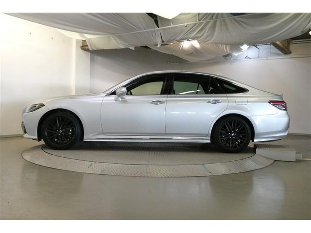 クラウンハイブリッド RS リミテッドII 地デジTV 横滑り防止装置 盗難防止装置 電動パワーシート 本革シート エアバッグ LEDヘッド オートクルーズ バックモニター ナビTV DVD ABS スマートキー エアコン キーレス ETC(4枚目)