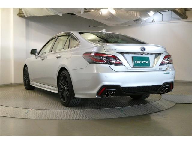 クラウンハイブリッド RS リミテッドII 地デジTV 横滑り防止装置 盗難防止装置 電動パワーシート 本革シート エアバッグ LEDヘッド オートクルーズ バックモニター ナビTV DVD ABS スマートキー エアコン キーレス ETC(6枚目)