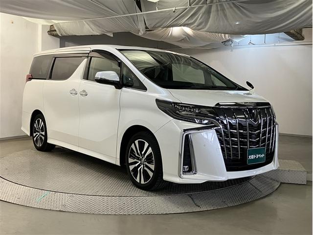 アルファード 2.5S Cパッケージ DVD再生機能 両側PSD 電動パワーシート バックモニタ- 地デジTV ナビ&TV アルミホイール 横滑り防止機能 クルコン LEDヘッドライト スマキー エアロ リアオートエアコン セキュリティ(3枚目)