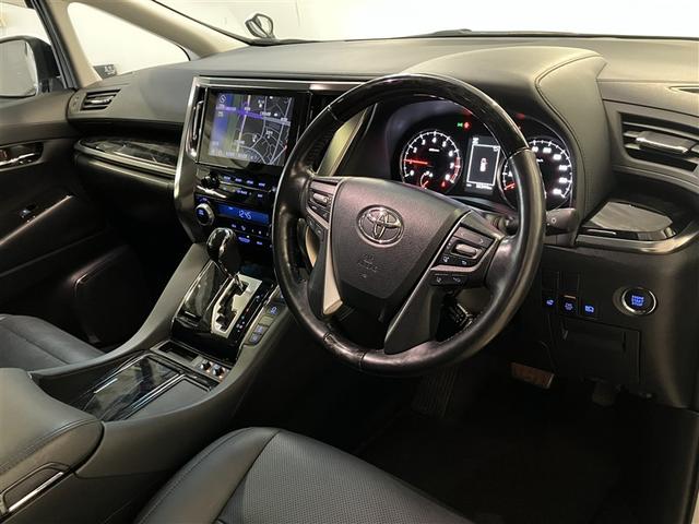 アルファード 2.5S Cパッケージ DVD再生機能 両側PSD 電動パワーシート バックモニタ- 地デジTV ナビ&TV アルミホイール 横滑り防止機能 クルコン LEDヘッドライト スマキー エアロ リアオートエアコン セキュリティ(12枚目)