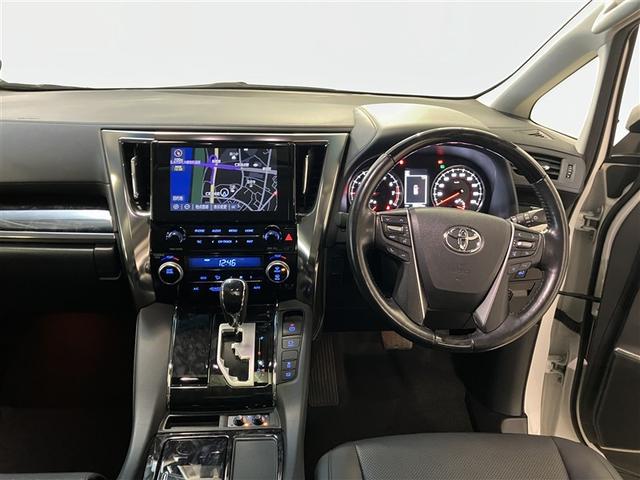 アルファード 2.5S Cパッケージ DVD再生機能 両側PSD 電動パワーシート バックモニタ- 地デジTV ナビ&TV アルミホイール 横滑り防止機能 クルコン LEDヘッドライト スマキー エアロ リアオートエアコン セキュリティ(17枚目)