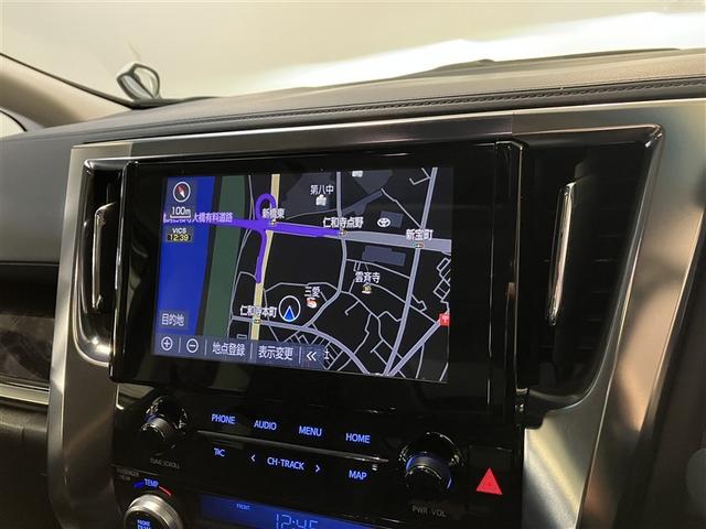 アルファード 2.5S Cパッケージ DVD再生機能 両側PSD 電動パワーシート バックモニタ- 地デジTV ナビ&TV アルミホイール 横滑り防止機能 クルコン LEDヘッドライト スマキー エアロ リアオートエアコン セキュリティ(18枚目)