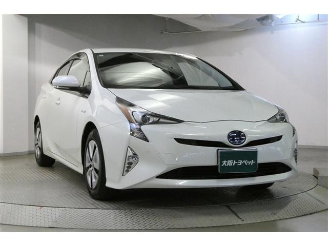 プリウス A 衝突軽減ブレーキシステム Bモニタ LEDヘッド クルーズコントロール セキュリティー スマートキー パワーステアリング ETC アルミホイル オートエアコン SRS ABS パワーウィンドウ VSC(3枚目)
