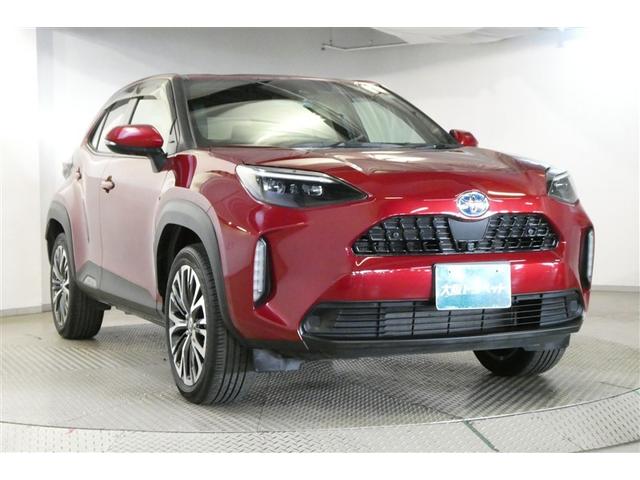 ヤリスクロス ハイブリッドＺ　インテリジェントキー　アルミホイル　ＬＥＤライト　リアカメラ　クルーズコントロール　横滑り防止システム　ナビＴＶ　メモリーナビゲーション　電動シ－ト　パワステ　オートエアコン　キーフリー　イモビライザ（3枚目）