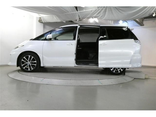 エスティマ アエラス ESC Rカメラ イモビライザー DVD再生可能 地デジTV メモリナビ Sキー ナビTV デュアルエアバック エアロ エアコン アルミ PS クルコン Wエアコン ETC 3列 パワーウィンドウ(5枚目)