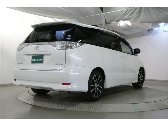 エスティマ アエラス ESC Rカメラ イモビライザー DVD再生可能 地デジTV メモリナビ Sキー ナビTV デュアルエアバック エアロ エアコン アルミ PS クルコン Wエアコン ETC 3列 パワーウィンドウ(9枚目)