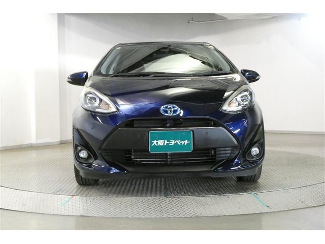 アクア Sスタイルブラック AUX端子 クルーズコントロール バックモニタ- ナビTV イモビライザー LEDライト スマートキープッシュスタート ETC付き Wエアバッグ キーフリ メモリーナビゲーション 横滑り防止装置付き(2枚目)