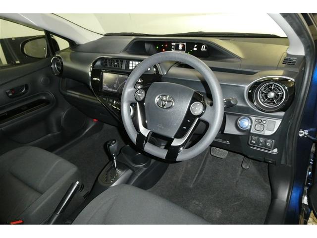 アクア Sスタイルブラック AUX端子 クルーズコントロール バックモニタ- ナビTV イモビライザー LEDライト スマートキープッシュスタート ETC付き Wエアバッグ キーフリ メモリーナビゲーション 横滑り防止装置付き(10枚目)