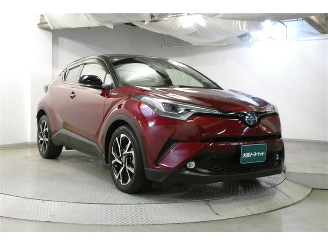 Ｃ－ＨＲ Ｇ　ハーフ革　ＴＳＳ　ＤＶＤ再生可　ＬＥＤヘッド　バックモニタ　イモビライザー　ナビ＆ＴＶ　ＥＴＣ付　キーフリーシステム　スマキー　横滑り防止機能　クルーズＣ　エアバッグ　サイドカーテンエアバック　アルミ（3枚目）