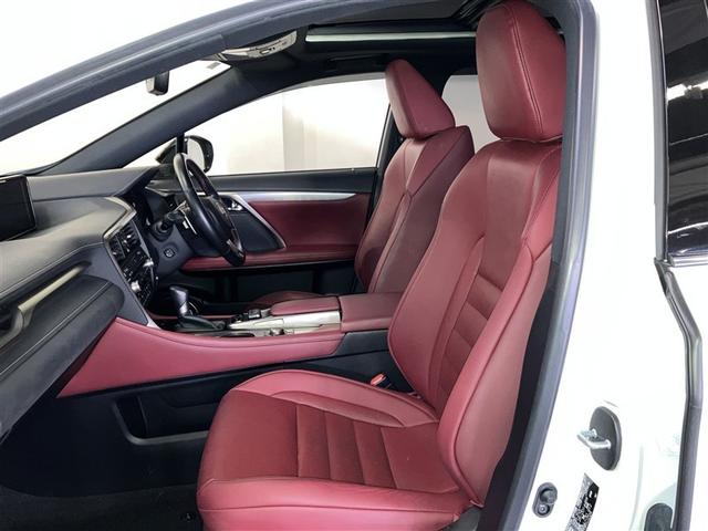 ＲＸ ＲＸ４５０ｈ　Ｆスポーツ　レザー　ナビＴＶ　ＡＷ　アクティブクルーズコントロール　フルタイム４ＷＤ　ＰＷシート　フルセグ地デジＴＶ　１００Ｖ　ＡＢＳ　ＥＴＣ車載器　パワステ　ＬＥＤヘッド　横滑り防止機能　オートエアコン（12枚目）