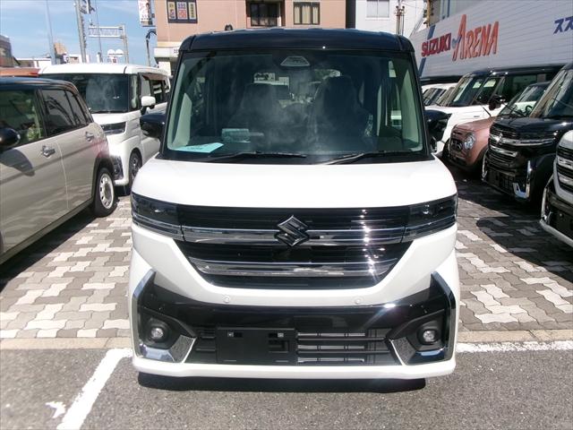 スペーシアカスタム ハイブリッドＸＳターボ　２トーンルーフ　スズキ保証付　デュアルセンサーブレーキサポートＩＩ　パーキングセンサー　ヘッドアップディスプレイ　アダプティブクルーズコントロール　フルＬＥＤヘッドランプ　電動パーキングブレーキ（35枚目）
