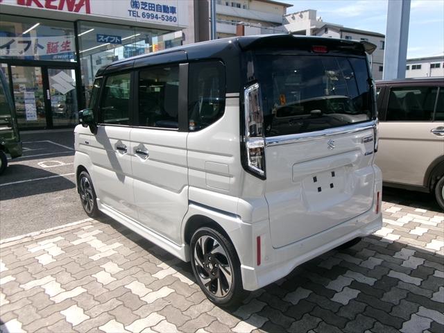 スペーシアカスタム ハイブリッドＸＳターボ　２トーンルーフ　スズキ保証付　デュアルセンサーブレーキサポートＩＩ　パーキングセンサー　ヘッドアップディスプレイ　アダプティブクルーズコントロール　フルＬＥＤヘッドランプ　電動パーキングブレーキ（73枚目）