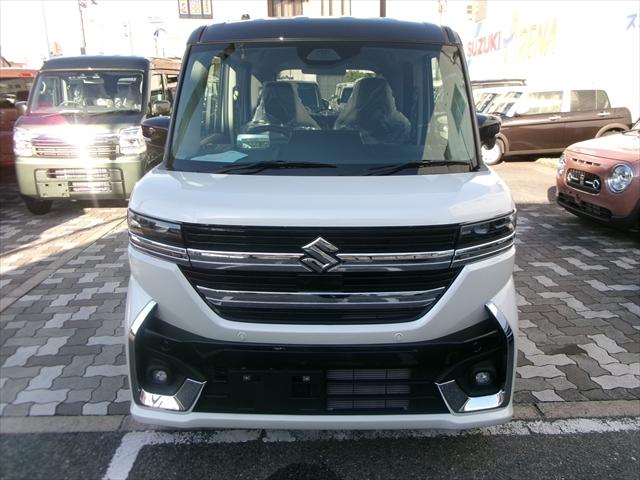 スペーシアカスタム ハイブリッドＸＳ　２トーンルーフ　スズキ保証付　デュアルセンサーブレーキサポートＩＩ　パーキングセンサー　ヘッドアップディスプレイ　アダプティブクルーズコントロール　フルＬＥＤヘッドランプ　電動パーキングブレーキ（36枚目）