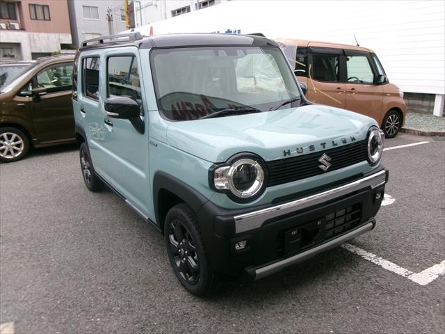 ハスラー タフワイルド　２トーンルーフ　３型モデル　スズキ保証付　デュアルカメラブレーキサポート　リヤパーキングセンサー　アダプティブクルーズコントロール　ＬＥＤヘッドランプ　アイドリングストップシステム　ＵＳＢ電源ソケット（7枚目）