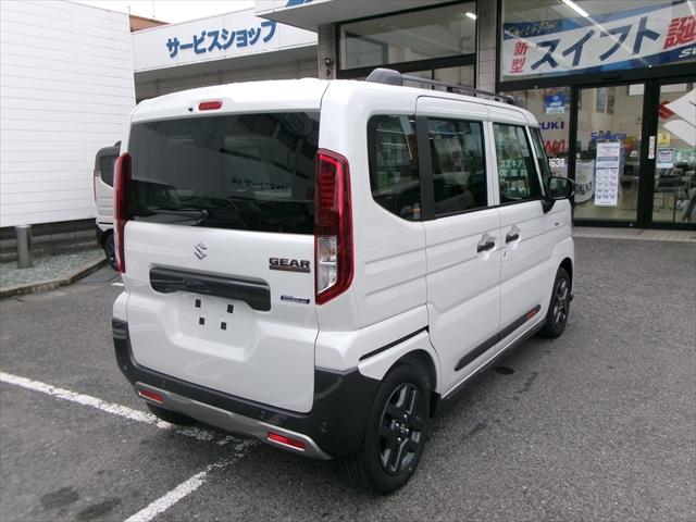 スペーシアギア ハイブリッドXZ ターボ スズキ保証付 デュアルセンサーブレーキサポートII パーキングセンサー ヘッドアップディスプレイ アダプティブクルーズコントロール LEDヘッドランプ 電動パーキングブレーキ 両側パワースライドドア(74枚目)