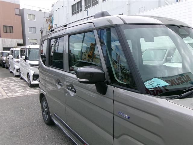 スペーシアギア ハイブリッドXZ スズキ保証付 デュアルセンサーブレーキサポートII パーキングセンサー ヘッドアップディスプレイ アダプティブクルーズコントロール LEDヘッドランプ 電動パーキングブレーキ 両側パワースライドドア(13枚目)