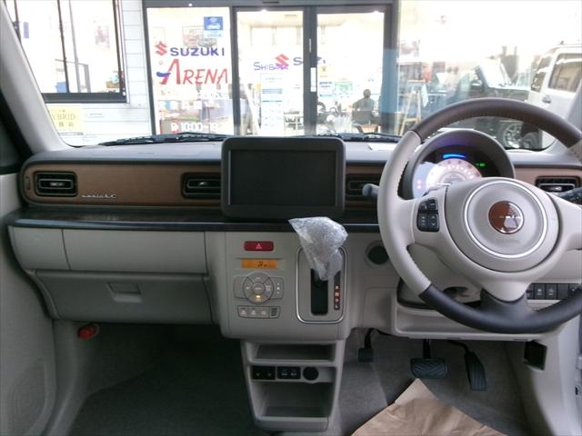 アルトラパンLC ハイブリッドX 6型モデル スズキ保証付 デュアルセンサーブレーキサポートII パーキングセンサー LEDヘッドランプ アイドリングストップ 360°プレミアムUV&IRカットガラス USBソケット シートヒーター(9枚目)