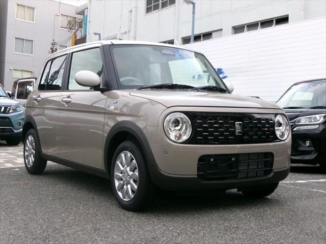アルトラパン ハイブリッドX 6型モデル 2トーンルーフ スズキ保証付 デュアルセンサーブレーキサポートII パーキングセンサ LEDヘッドランプ アイドリングストップシステム プレミアムUV&IRカットガラス USB電源ソケット(5枚目)