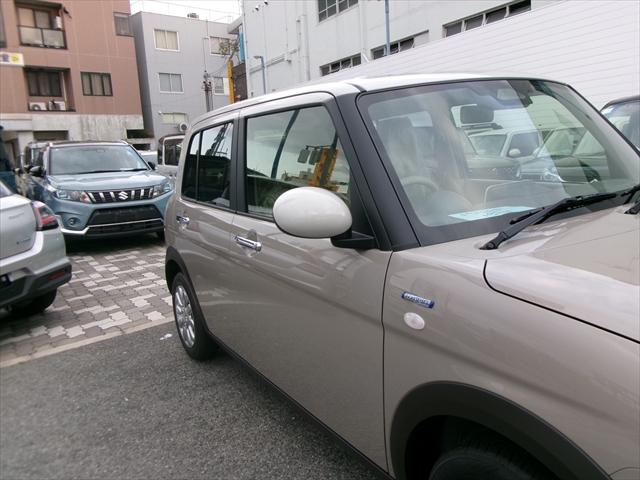 アルトラパン ハイブリッドX 6型モデル 2トーンルーフ スズキ保証付 デュアルセンサーブレーキサポートII パーキングセンサ LEDヘッドランプ アイドリングストップシステム プレミアムUV&IRカットガラス USB電源ソケット(13枚目)