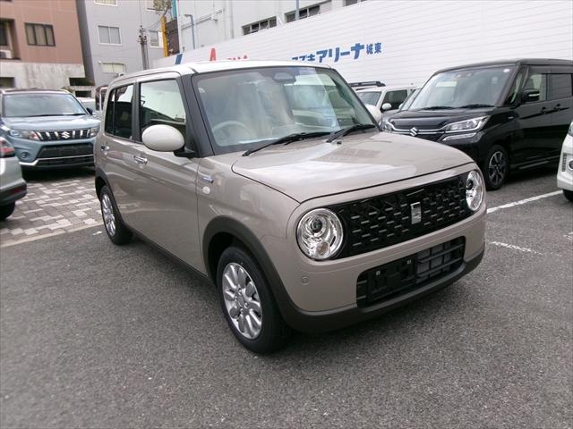 アルトラパン ハイブリッドX 6型モデル 2トーンルーフ スズキ保証付 デュアルセンサーブレーキサポートII パーキングセンサ LEDヘッドランプ アイドリングストップシステム プレミアムUV&IRカットガラス USB電源ソケット(14枚目)